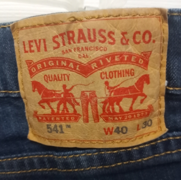 Levi's 541 athletic fit blue jeans - Picture 4 of 4